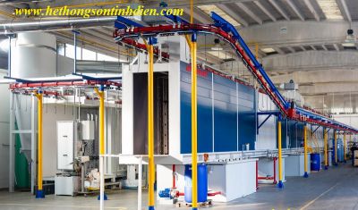 CUNG CẤP TRỌN GÓI HỆ THỐNG DÂY CHUYỀN SƠN TĨNH ĐIỆN